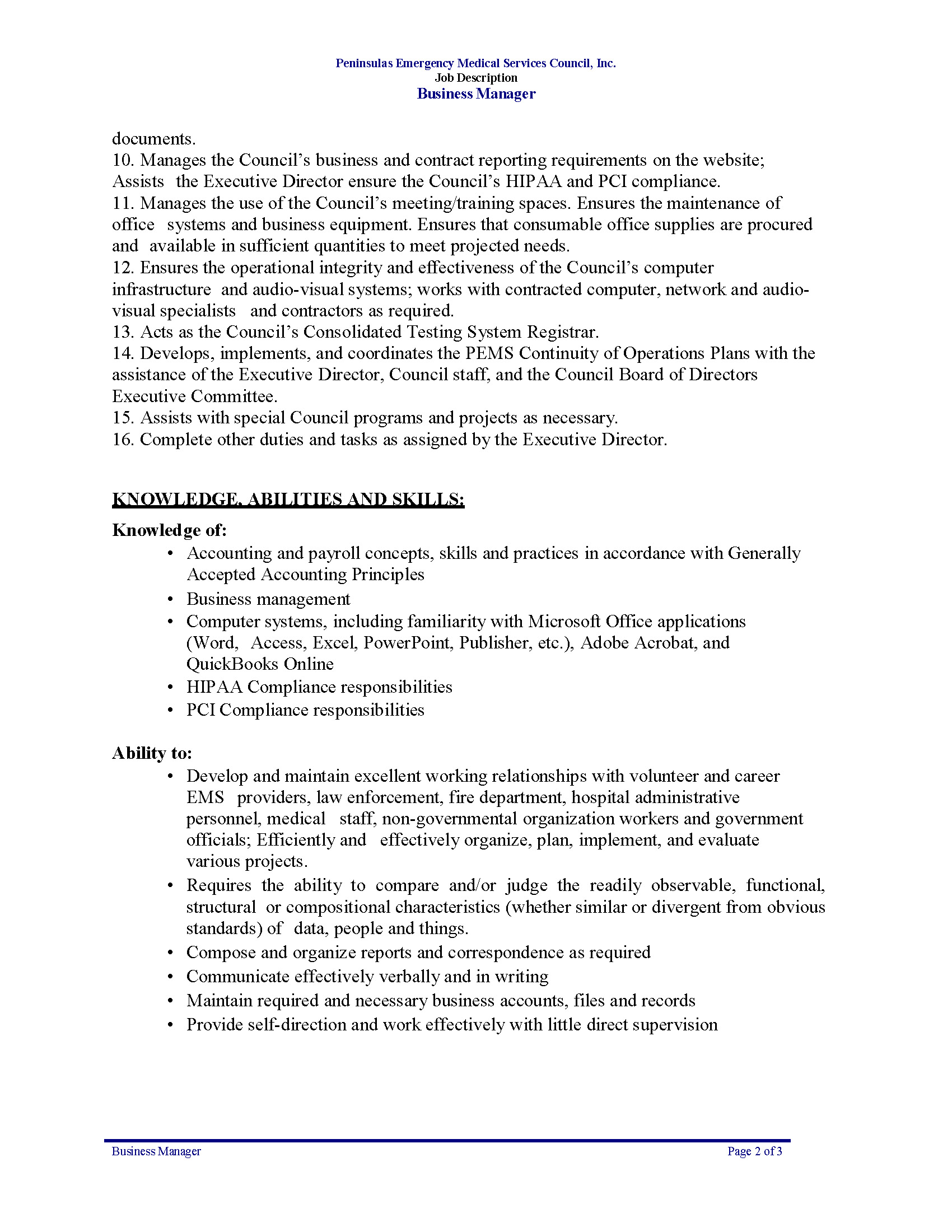05 001 PEMS Business Manager 06 19 Page 2
